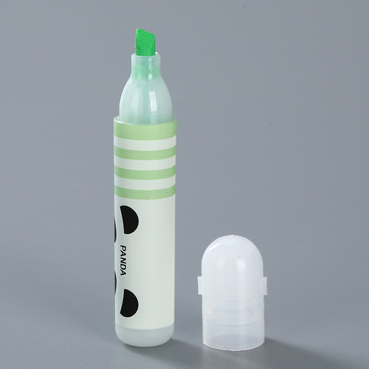 Large Capacity Oblique Highlighter 6 Count