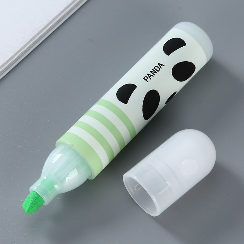 Large Capacity Oblique Highlighter 6 Count