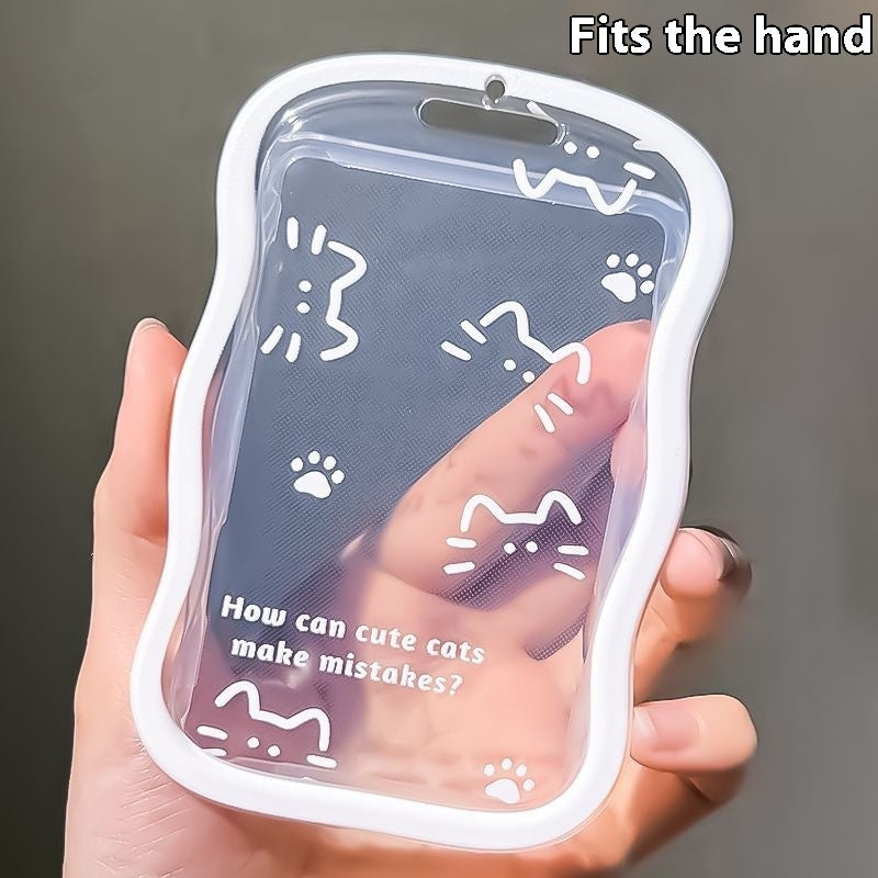 Simple Cat Student Card Cover