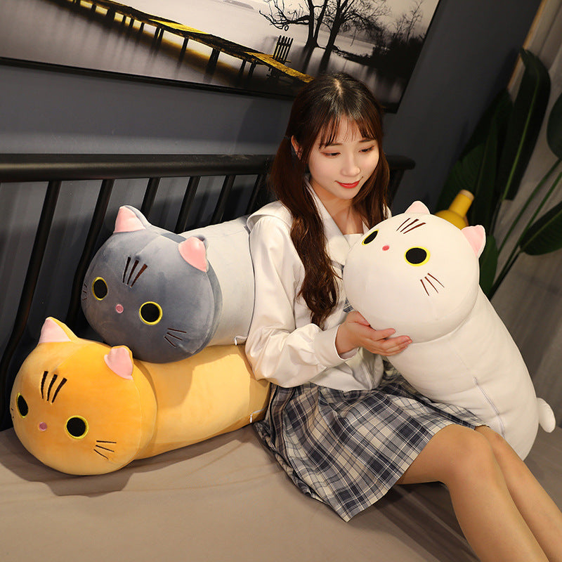 Huggable Kitty Plush & Pillow