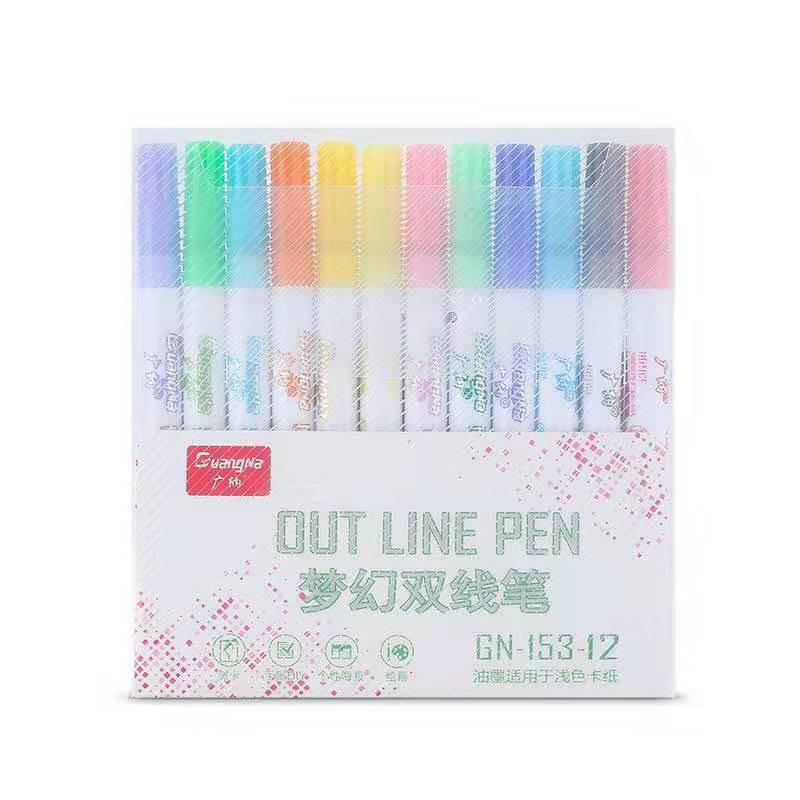 Glitter Highlighter Pen Set