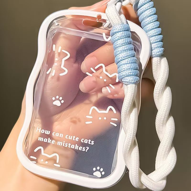 Simple Cat Student Card Cover