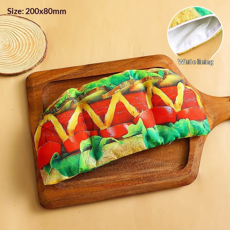 Food Shaped Pencil Case | Fish, Chicken Leg, Hot Dog, Pizza