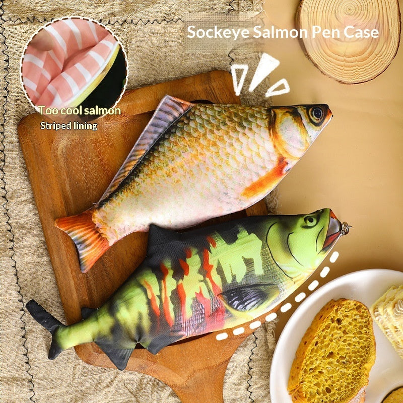 Food Shaped Pencil Case | Fish, Chicken Leg, Hot Dog, Pizza