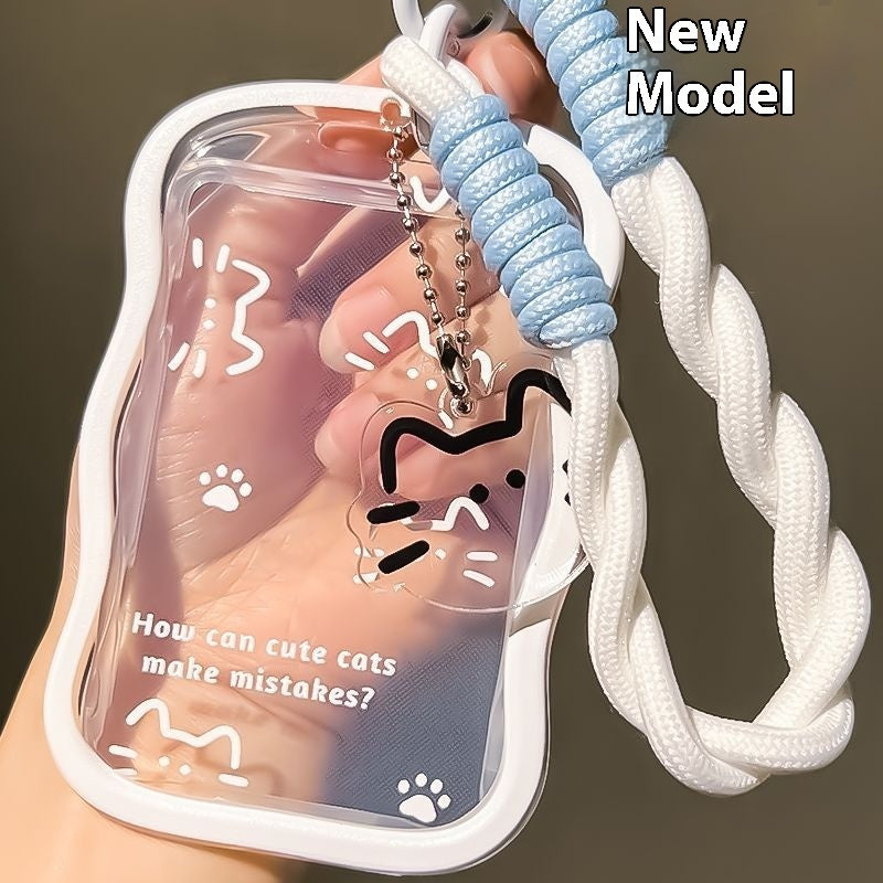 Simple Cat Student Card Cover